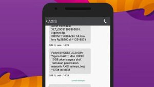 Cara Cek Kuota Axis Lewat SMS