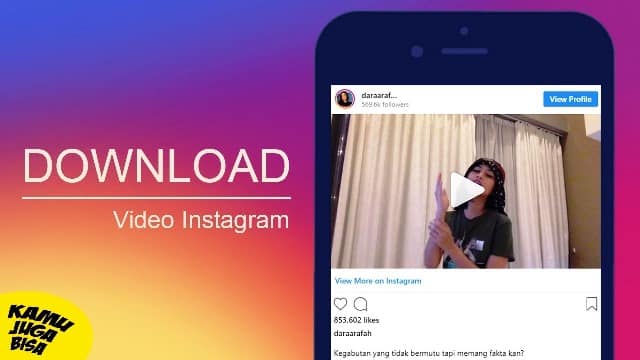 Video instagram unduh Cara Download