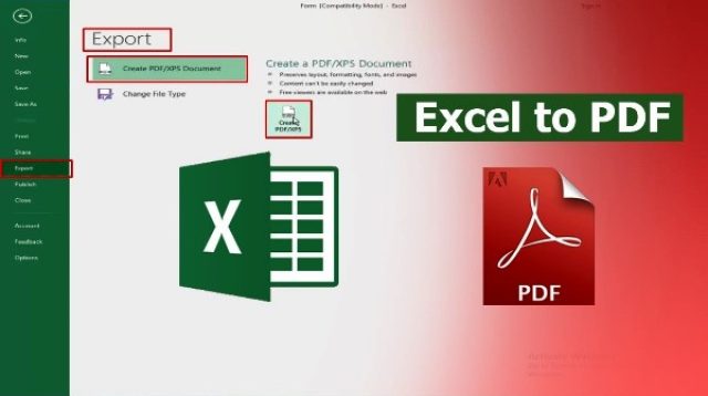 Cara Convert Excel ke PDF (4 Metode) via Online dan Offline - Wigatos