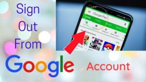 Cara Log Out Google Account