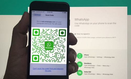 Cara Melihat Kode QR di WhatsApp