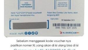 Cara Menggunaka XL Voucher