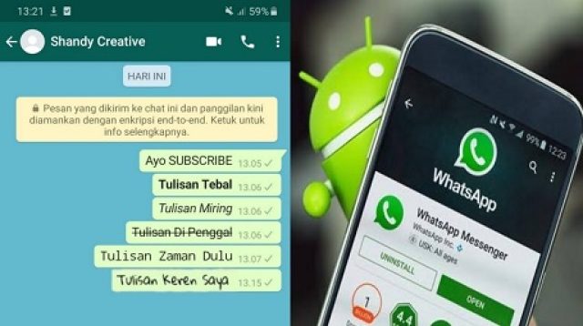 Cara Membuat Tulisan Unik Di Whatsapp 6 Metode Praktis Dan Mudah