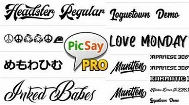 Cara Menambahkan Font di Picsay Pro