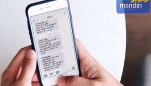 Cara Transfer SMS Banking Mandiri