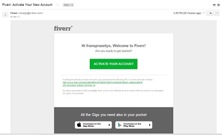 Cara Daftar Fiverr (10 Step) Untuk Menghasilkan Uang Secara Online