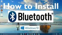 Cara Install Bluetooth di Windows 10