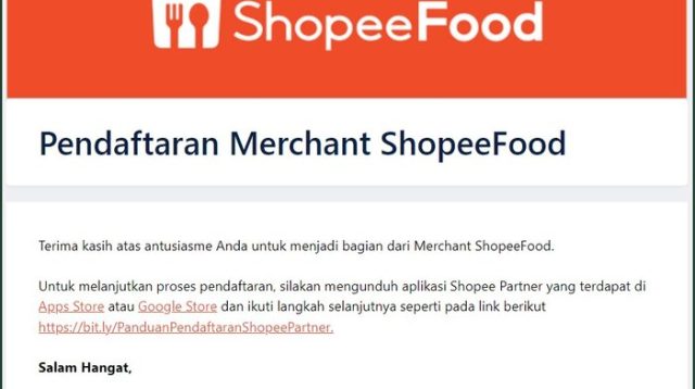 Cara Gabung Shopee Food