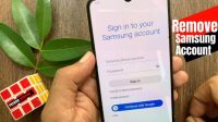 Cara Hapus Samsung Account