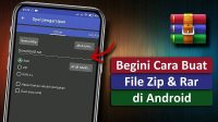 Cara Membuat File Zip di Android
