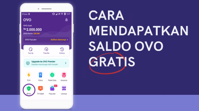 Cara Dapat OVO Poin Gratis