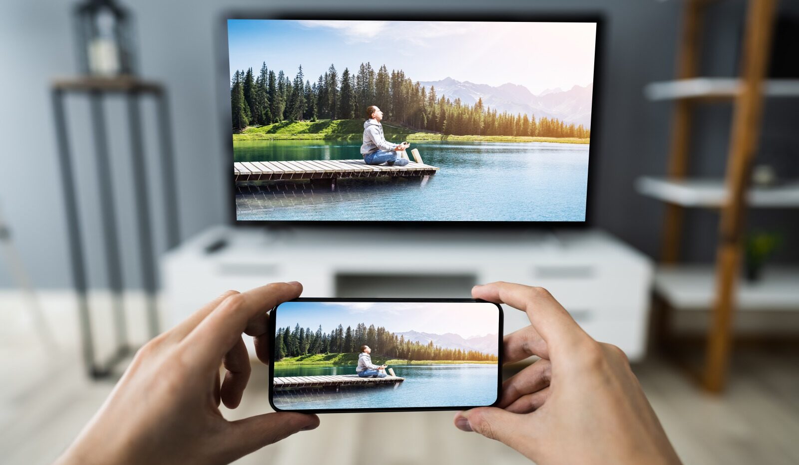 Cara Menghubungkan HP Samsung ke TV