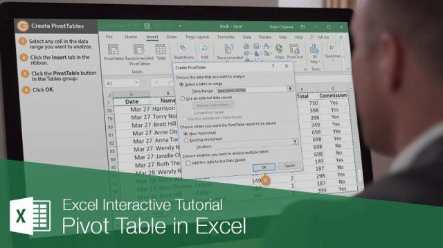 Cara Pivot Table Excel