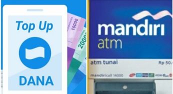 Cara Top Up DANA lewat Mandiri Online