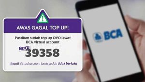 Cara Top Up OVO di ATM BCA