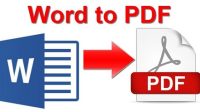 Cara Mengubah Word ke PDF
