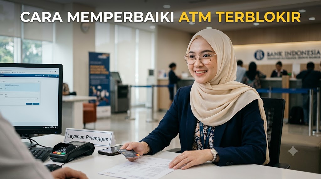 Cara Memperbaiki ATM Terblokir