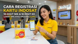 Cara Registrasi Kartu Indosat